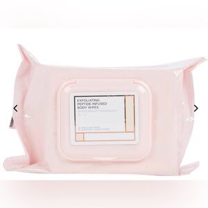 Beautybio Exfoliating Peptide-Infused Body Wipes New